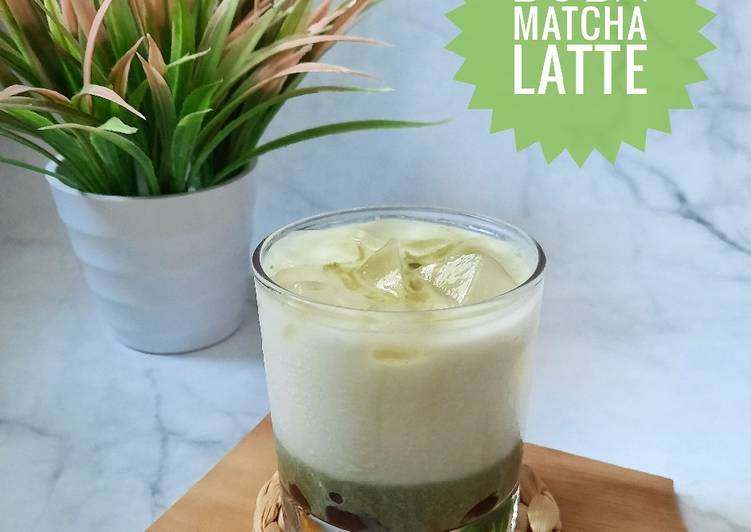 Boba Matcha Latte