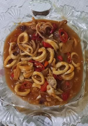 Foto resep Cumi asam manis