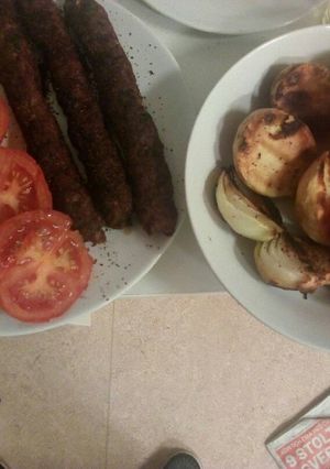 صورة لوصفة كباب بالفحم