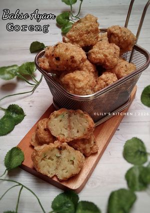 Foto resep 786. Bakso Ayam Goreng