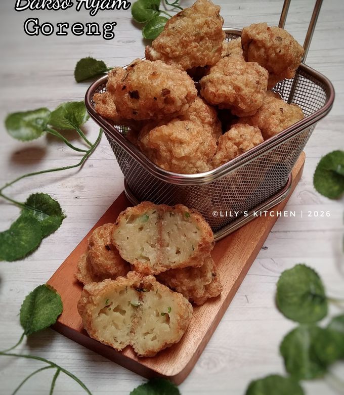Foto resep 786. Bakso Ayam Goreng
