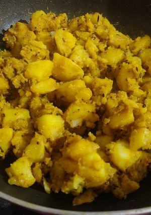 સૂકી ભાજી રેસીપી મુખ્ય ફોટો