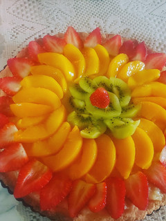 Una foto de Tarta de frutas