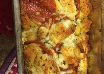 The New Way Making Recipe Pull Apart Pizza Bites Home Style