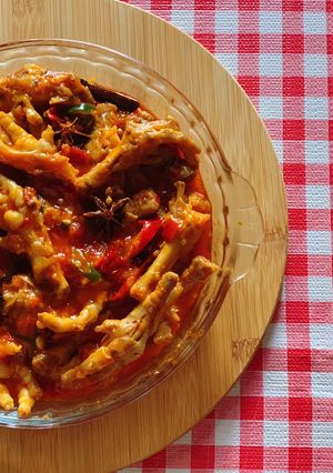 Foto resep Ceker Ayam Pedas