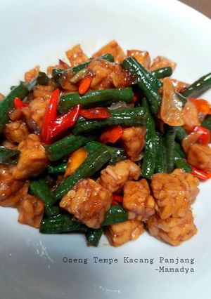Foto resep 07. Oseng Tempe Kacang Panjang Super Simple