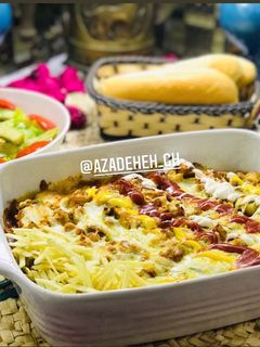عکسی از دستور بندری با مرغ