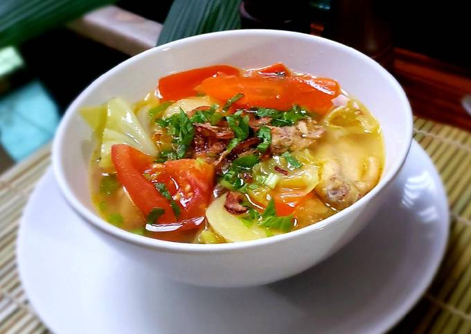 Anti Ribet, Membuat Sup Ayam khas Malang Enak Terbaru