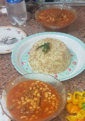 صورة لوصفة فاصوليا بيضه