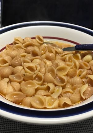 Una foto de Sopa de pasta