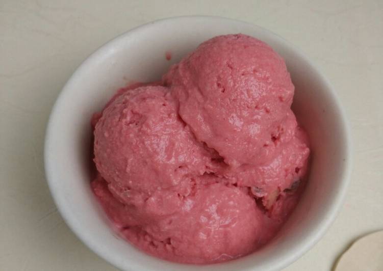 How to Make Speedy Beetroot ice cream