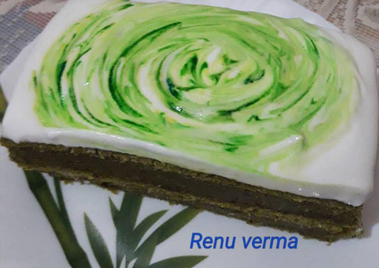 Steps to Make Ultimate Palak cake