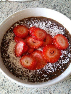 Una foto de Porridge saludable