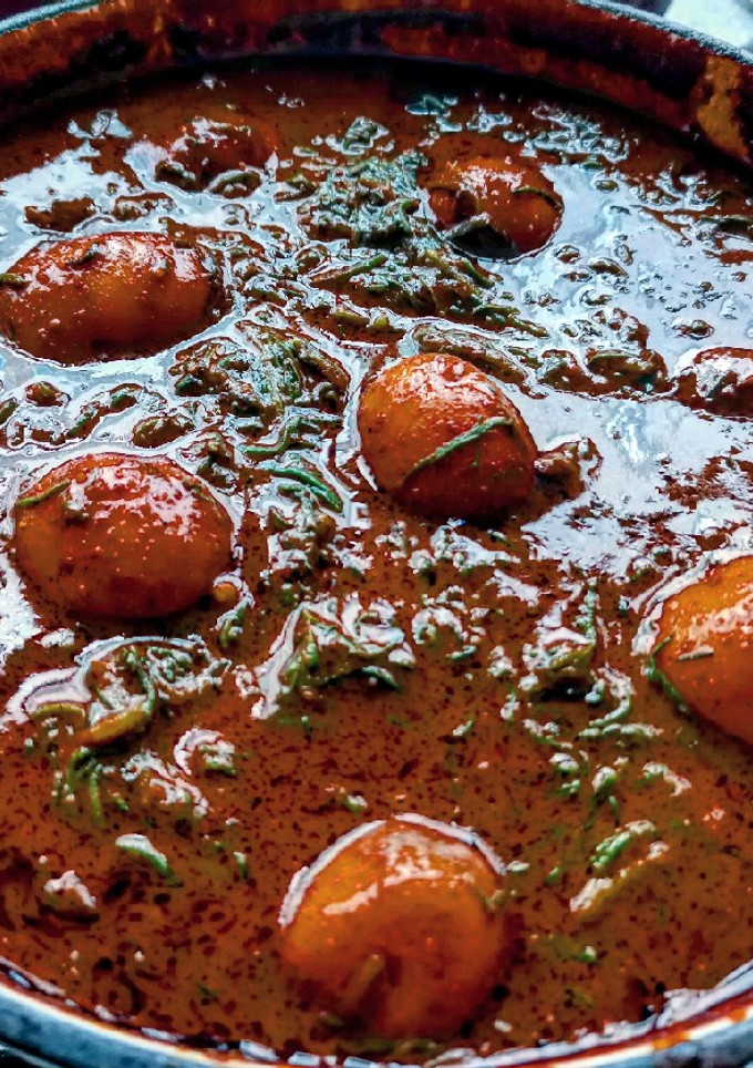 Una foto de Romeritos sin camarón