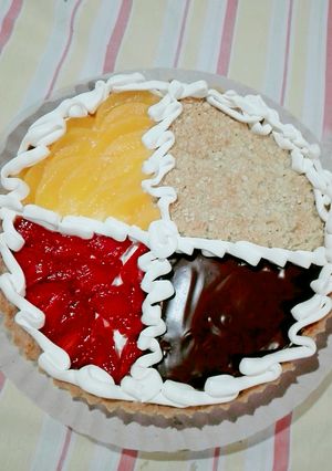Una foto de Tarta combinada