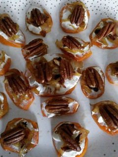 Una foto de Canapés de calabaza