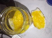 Una foto de dulce de mango