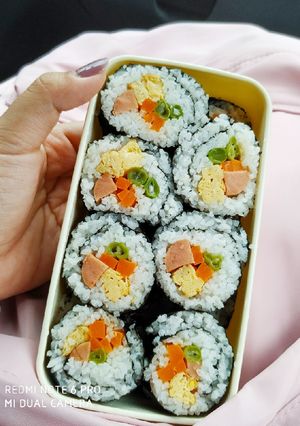 Hình của món Gimbap siêu ngon.
