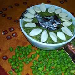 A picture of Fresh green gram halwa.