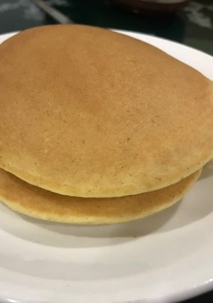 Hình của món Pancake táo yến mạch.