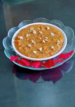 A picture of Walnut Halwa.