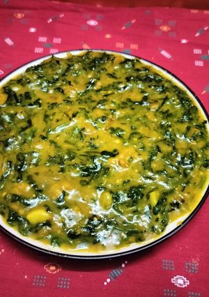 A picture of Bathua kadi.