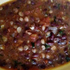 A picture of Githeri stew.