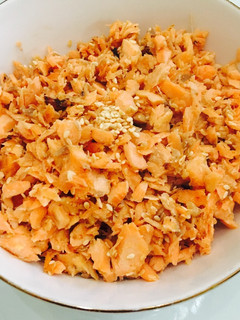 Foto resep Salmon Flakes / Abon Salmon