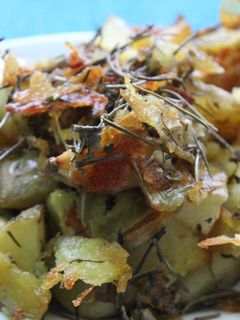 Una foto de Patatas asadas al tomillo y orégano