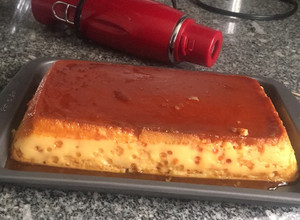 Una foto de Flan de vainilla