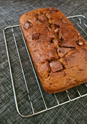 Foto resep Banana bread with Cadbury Chunks