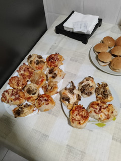 Una foto de Mini Pizzas