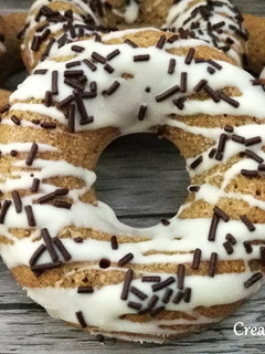 Una foto de Donuts de zanahoria