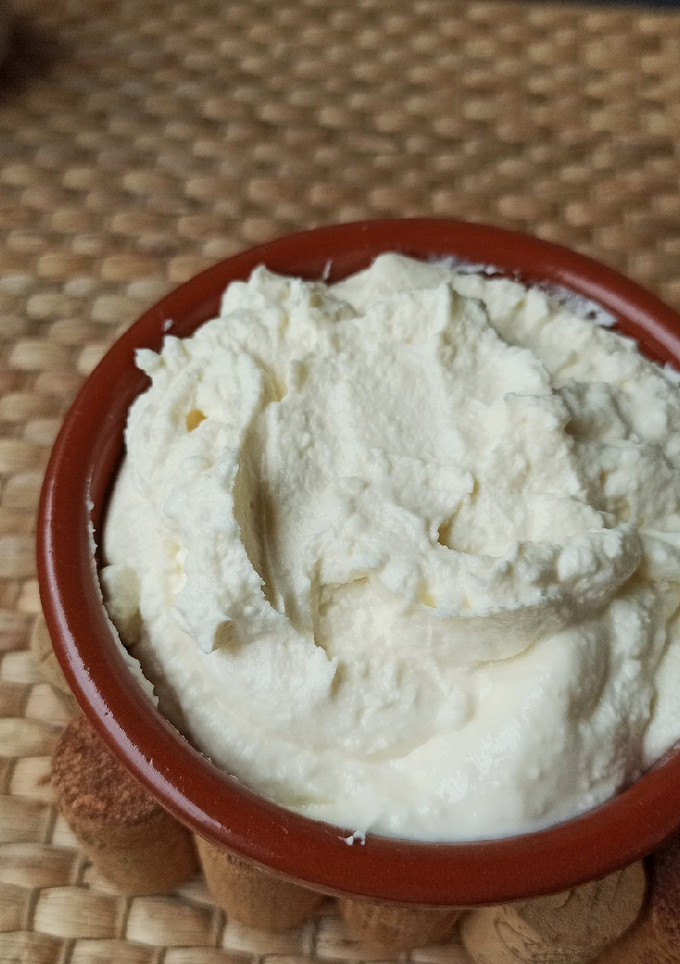 Una foto de Queso mascarpone casero fácil