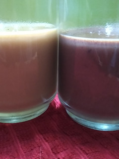 Una foto de Postre de Chocolate y de Dulce de Leche con Maizena