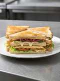 Club Sandwich Tiga Lapis ala Kafe