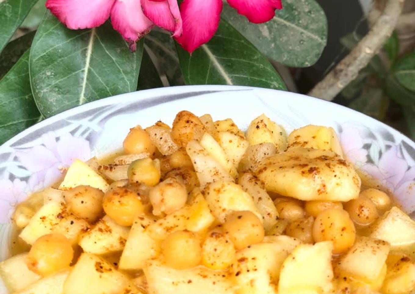 Chana Fruit chaat