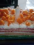 Kue Ulang Tahun Rainbow