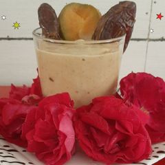 Vegan Noseberry Dates Shake A picture of Vegan Noseberry Dates Shake.