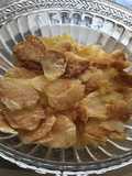 Papas chip al microondas