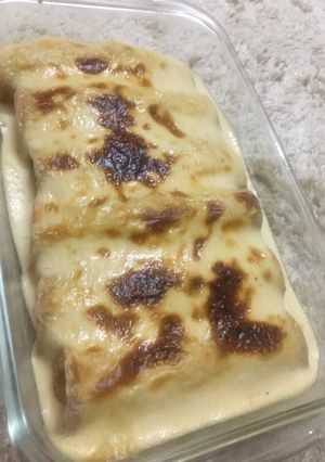 صورة لوصفة صينية رولات التوست بالدجاج😍❤️