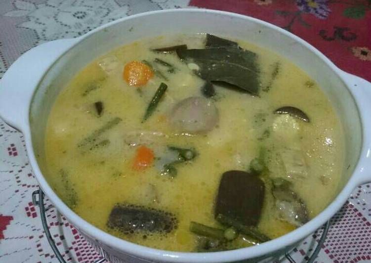 Bahan Sayur lodeh bumbu spesial | Bahan Membuat Sayur lodeh bumbu spesial Yang Lezat Sekali