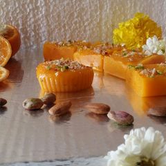 Orange halwa A picture of Orange halwa.