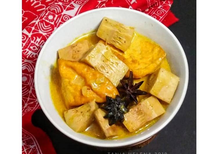 Resep Sayur Nangka Tahu Bumbu Kari yang Bisa Manjain Lidah