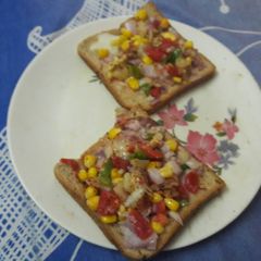 A picture of Corn Cheese Toast.