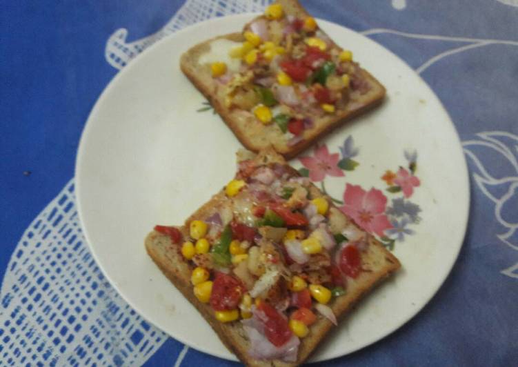 Step-by-Step Guide to Prepare Quick Corn Cheese Toast