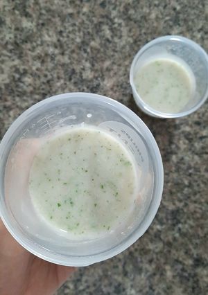 Foto resep Mpasi 6 Bulan Day 2 | Bubur Ayam Bayam