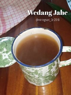 Foto resep Wedang Jahe