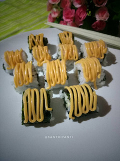 Foto resep Sushi Roll Sederhana Praktis