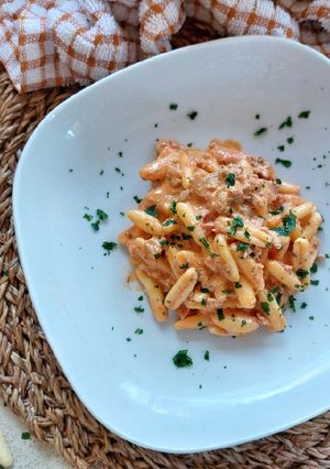 A picture of Cavatelli alla Montecarlo.
